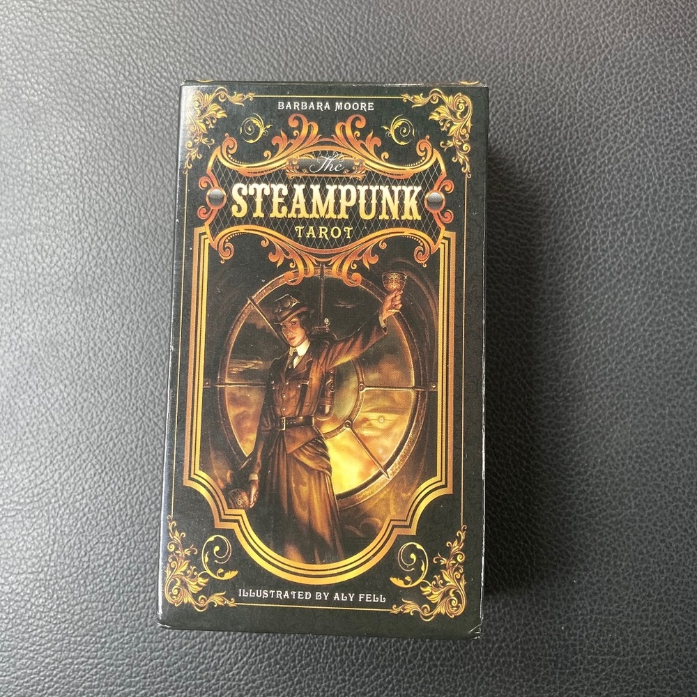 Steampunk tarot card deck